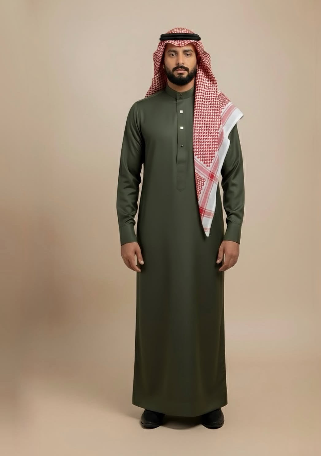 Qamis bouton émirati