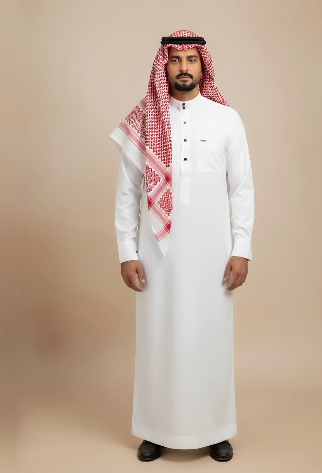 Qamis bouton émirati