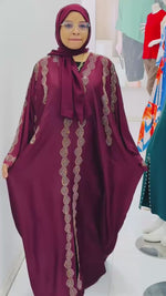 Charger et lire la vidéo dans la visionneuse de la Galerie, Abaya maymunah
